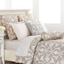 This bedroom set includes the bed, nightstand, and dresser mirror and is crafted from hardwood and select veneers. Master Bedroom Bedding Ideas An Ideabook By Meguarnieri