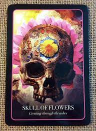 Maybe you would like to learn more about one of these? Card Of The Day Skull Of Flowers Parting The Mists