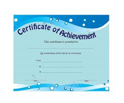 Free certificate of completion templates that you can edit online and print for free. 40 Great Certificate Of Achievement Templates Free Templatearchive