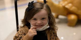 A newly approved therapy arrived just in time for this brave girl