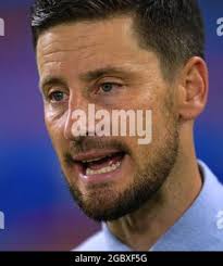 The New Saints head coach Anthony Limbrick during the UEFA Champions League  qualification round match at Windsor Park, Belfast. Picture date: Wednesday  July 13, 2022 Stock Photo