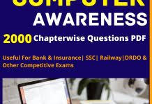 For all competitive exam pdf book. 2000 Computer Awareness Pdf Capsule For All Competitive Exam