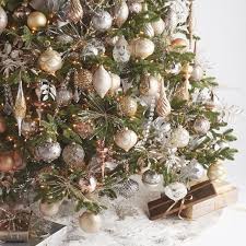 Mixed Metal Ornaments In All Shades From Silver To Copper Will Make Your Tree S Rose Gold Christmas Decorations Gold Christmas Decorations Metal Christmas Tree