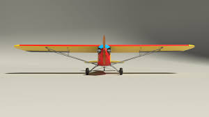 3d Model Plane With Propeller Model Planes Low Poly 3d Models 3d Model