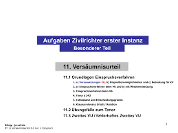 Was ist eine vollstreckbare ausfertigung des titels? Https Www Jurref De App Download 5802623181 Bt 11 Vers C3 A4umnisurteil 6 4 Nur Einspruch Pdf