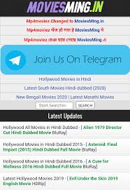 Moviesming 2021 Moviesming Illegal Website Download Hindi Movie In Mp4 Latest Hollywood Tamil Telugu Bhojpuri Film News About Moviesming Mp4moviez.com 2019 provide latest bollywood hindi mp4 hd free for download. moviesming 2021 moviesming illegal