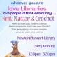 Knit, Natter & Crochet event image