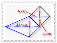 6 s x s = 6 s2 panjang diagonal bidang: Cara Menghitung Luas Gabungan Bangun Datar