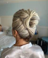Classic Updo Medium Hair Styles Medium Length Hair Styles Wedding Hairstyles With Veil