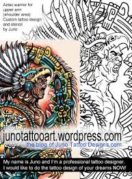 Maybe a warrior in the making. Aztec Tattoos Get A Custom Tattoo Design 100 Online