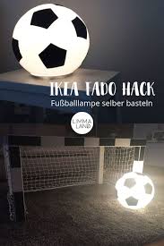 Ikea Fado Hack Eine Lampe Mit Vielen Gesichtern Ikea Fado Fussball Kinderzimmer Teenager Zimmer Jungs