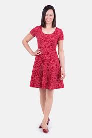 Kleid ohne schnittmuster nahen schlichte sommerkleider. Schnittmuster Jerseykleid Ella Classic Nahen Fur Frauen Pattydoo