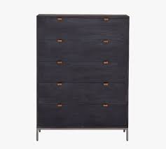 5 out of 5 stars. Graham 5 Drawer Tall Dresser Black Wash Pottery Barn