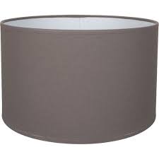 Retrouvez plus d'informations telles que le prix ou la date d'expiration de ces offres en consultant le catalogue. Abat Jour Tube 18 Cm Toiline Brun Taupe Inspire Chez Leroy Merlin