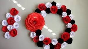 Luckily, home decor and home goods can be made yourself. Diy Simple Home Decor Wall Decoration Hanging Flower Paper Craft Ideas 2l2