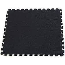Norsk Nsmprt6blk Rhino Tec Sport Floor Pvc Tiles 5 Pack Plus Bonus Packvalue Bundle Black Sport Mat Durable Flooring Foam Mat Flooring