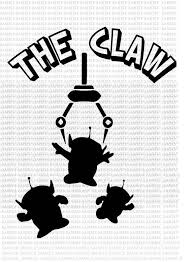 Cropped Sweatshirt The Claw Toy Story Toy Story Alien Toy Story Shirt