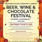 Beer, Wine & Chocolate Festival at Western Pocono event image