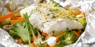 Papillote De Poisson Au Brocolis Recettes Recette Poisson En Papillote Recettes De Cuisine Filet De Cabillaud