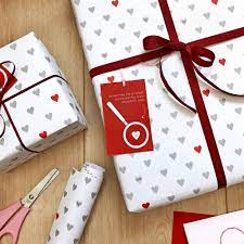 Shop great wedding anniversary gifts on zazzle. Mini Love Messages Valentine S Day Wrapping Paper Set By Clara And Macy Notonthehighstreet Com