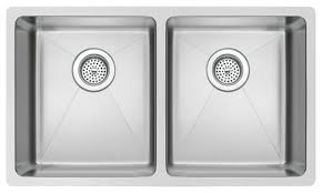Select from a wide variety of stainless steel sinks now. 31 X 18 Double Basin Undermount Stainless Steel Kitchen Sink Contemporary Kitchen Sinks By Water Creation Ss U 3118a Houzz