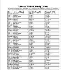 15 unfolded vanilla inline speed skates sizing chart