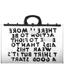 Collection of maison martin margiela style around the world. Maison Margiela Mm6 Transparent Shopping Bag Hervia