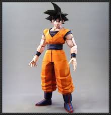 Dragon Ball Big Size Goku Free Papercraft Download Http Www Papercraftsquare Com Dragon Ball Big Size Goku Free Pap Papercraft Download Paper Models Goku