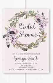 Boho Bridal Shower Invitation Printable Bridal Shower Ideas Tribal Bridal Show Bridal Shower Invitations Printable Wedding Invitations Diy Boho Bridal Shower