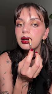 grwm for a holiday party using @limecrimemakeup 🖤 the limited edition Dark  Reign collection is 20% off now, link in bio #NeverBlendIn #LimeCrimePartner