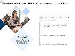 Examples are great for a quick understanding of how. Literature Review For Academic Student Research Proposal Ppt Powerpoint Picture Model Presentation Graphics Presentation Powerpoint Example Slide Templates