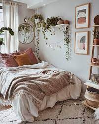 Weave together a patchwork of natural textiles, faux plants and rattan furniture for a bohemian bedroom décor look we love. Bohemian Style Ideas For Bedroom Decor Home Decor Bedroom Modern Bedroom Inspiration Bedroom Inspirations