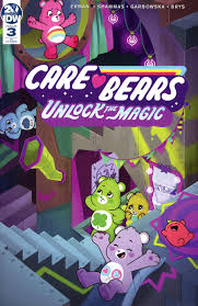 With your index finger, slowly move both of your magnets at the same time. Care Bears Unlock The Magic 3 Cover B Incentive Muffy Levy Variant Cover Midtown Comics