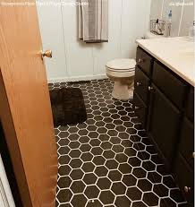 Penny For Your Thoughts Hexagon Floor Tile Stencils Hexagon Tile Floor Stencils Wall Hexagon Tiles