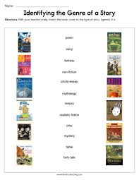 Identifying The Genre Of A Story Worksheet Have Fun Teaching In 2020 Have Fun Teaching Teacher Help Geometry Words