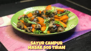 Sebab resepi sayur pak choy sos tiram ni kurang kandungan karbohidrat. Sayur Campur Masak Sos Tiram Youtube