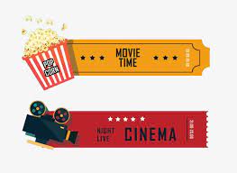 Vintage Camera De Filme Pipoca Movie Tickets Movies Clip Art
