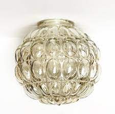 Find many varieties of an authentic piece of limburg bubble glass available at 1stdibs. Vintage Amber Glass Shade Bubble Glass Light Cover For Swag Or Etsy Glass Light Covers Glass Shades Glass Ceiling Lights