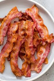 You can cook bacon of any thickness in an air fryer, but it's easiest to choose pieces that are all. Crispy Air Fryer Bacon Natashaskitchen Com