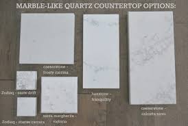 Perfect for residential and commercial applications, caesarstone quartz countertops can add style and appeal to any space. Kitchen Countertop Options Quartz That Look Like Marble The Sweetest Digs