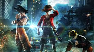 Jump Force Anime Video Game Goku Monkey D Luffy Naruto Uzumaki 1366x768 Wallpaper Good Music Dubstep Music Mix