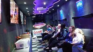 Our trailer has four hdtvs; Mobile Game Room Giant Promotions