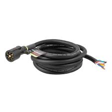 Interconnecting wire routes may be shown approximately, where particular. Amazon Com Curt 56603 Replacement 7 Pin Rv Blade Trailer Wiring Harness Plug 10 Foot Blunt Cut Wires Automotive