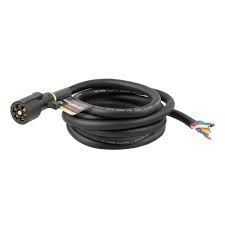 7 blade trailer wiring diagram from www.hopkinstowingsolutions.com. Amazon Com Curt 56603 Replacement 7 Pin Rv Blade Trailer Wiring Harness Plug 10 Foot Blunt Cut Wires Automotive