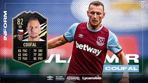 Tomáš souček (born 27 february 1995) is a czech footballer who plays as a central defensive midfielder for british club west ham united, and the czech republic national team. Vladimir Coufal Selected For Fifa 21 Team Of The Week West Ham United