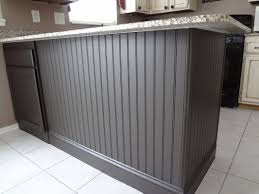 Adding Beadboard To Your Kitchen Island Kitchen Island Makeover Beadboard Kitchen Wainscoting Kitchen