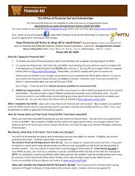 Check spelling or type a new query. The Office Of Financial Aid And Scholarships Have Financial Aid