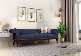 Find luxury clearance sofas using our sofas & stuff discount codes. Buy Swanson Chesterfield Sofa Fabric Indigo Ink Online In India Wooden Street