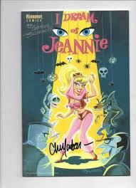I DREAM OF JEANNIE Signed Comic set w/ COA, NM, Barbara Eden, Blonde, Belly  
