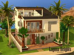 Laguna Heights Laguna Heights Is A Sleek And Modern Yet Warmly Furnished Three Furnis In 2020 Sims Haus Sims 4 Hauser Bauen Haus Design